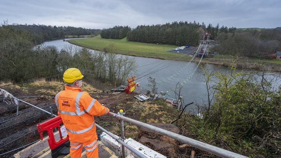 Bridge removed