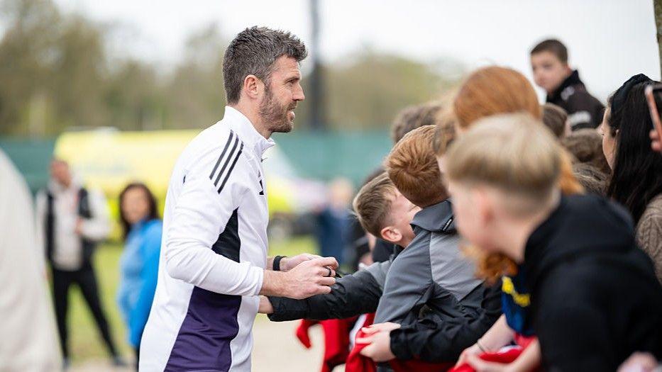 Manchester United head coach Michael Carrick