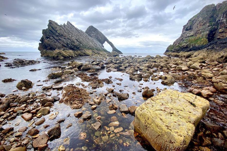 Bow Fiddle Rock, Portknockie