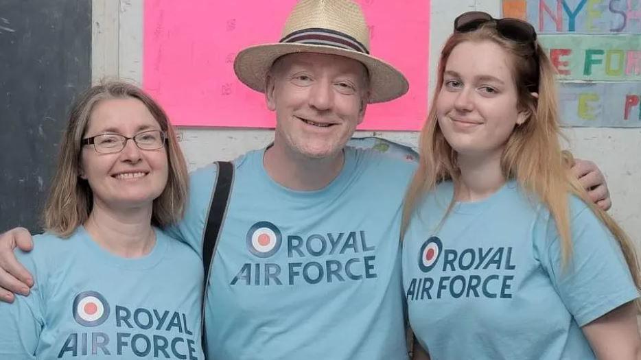 Helen, Neil and Charlotte Hope