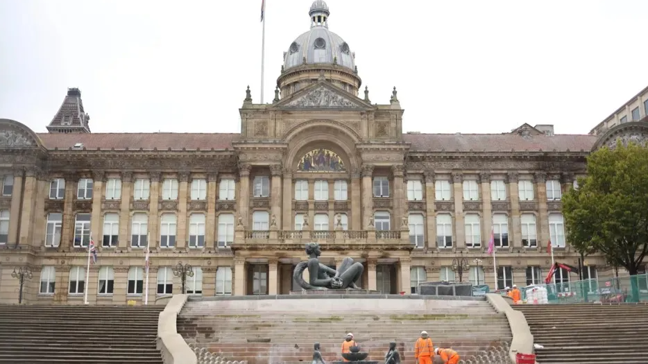 Birmingham City Council building in Victoria Square