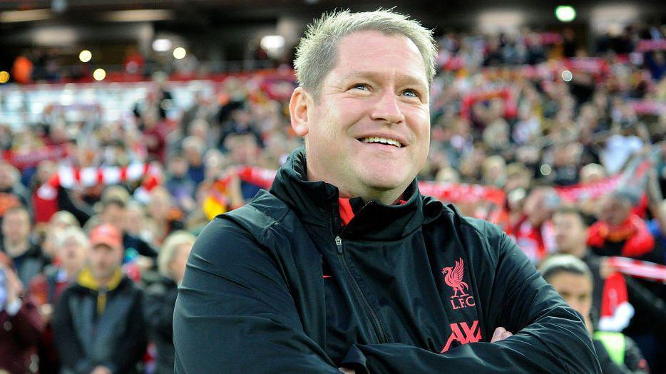 Matt Beard during his time at Liverpool