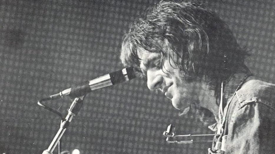 Ralph McTell at the festival in 1969