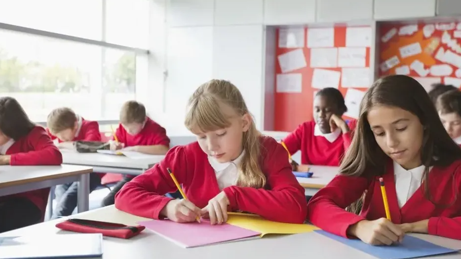 Children in school