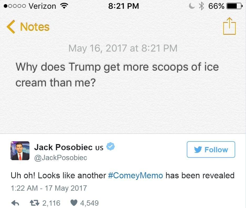 Screen grab of tweet by @JackPosobiec