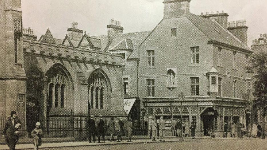 The shop was reimagined in the Liberty Style in 1927 at the request of Jude's grandfather