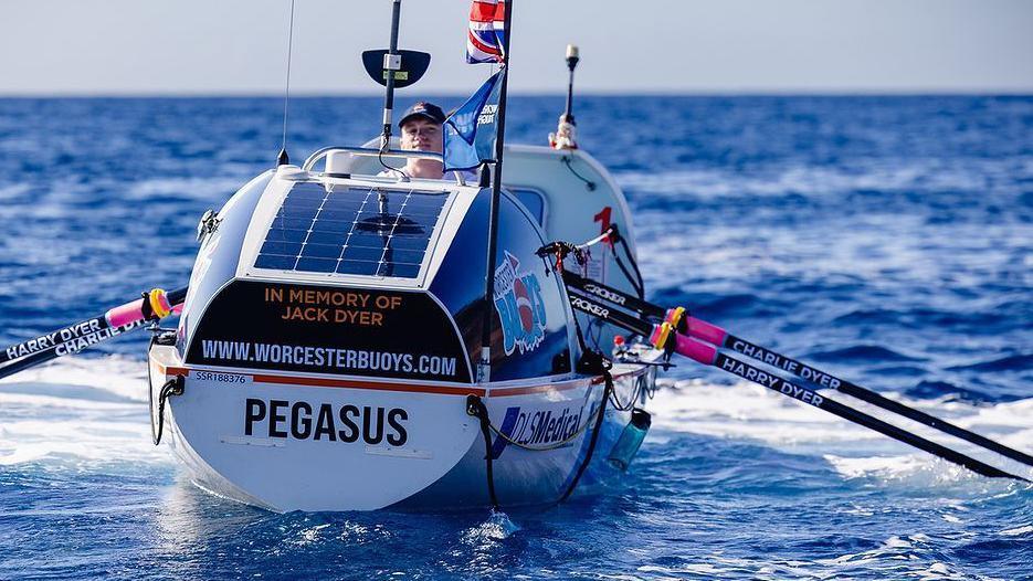 'Pegasus' rowing boat