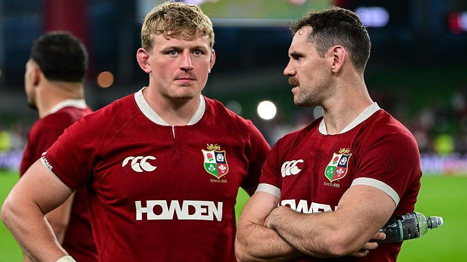 Jac Morgan and Tomos Williams reflect after a British and Irish Lions game