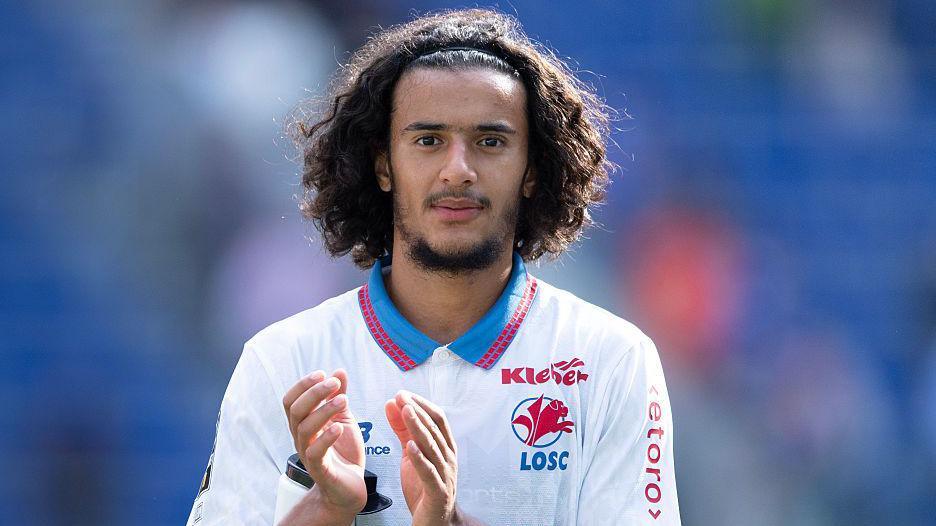 Lille midfielder Ayyoub Bouaddi