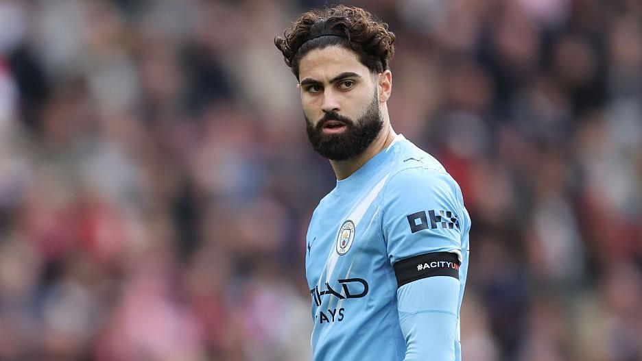 Manchester City's Josko Gvardiol during the Premier League match against Brentford