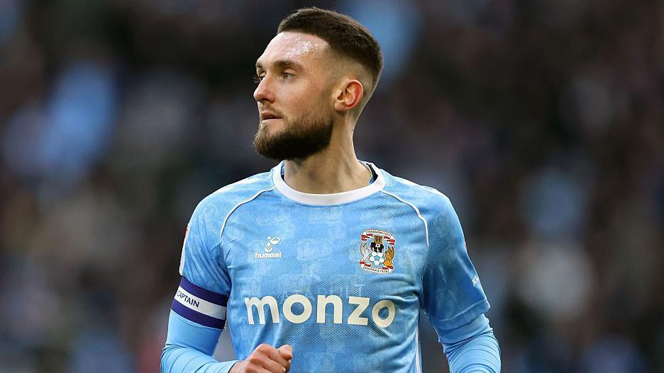 Matt Grimes in action for Coventry