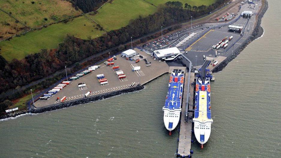 Cairnryan harbour