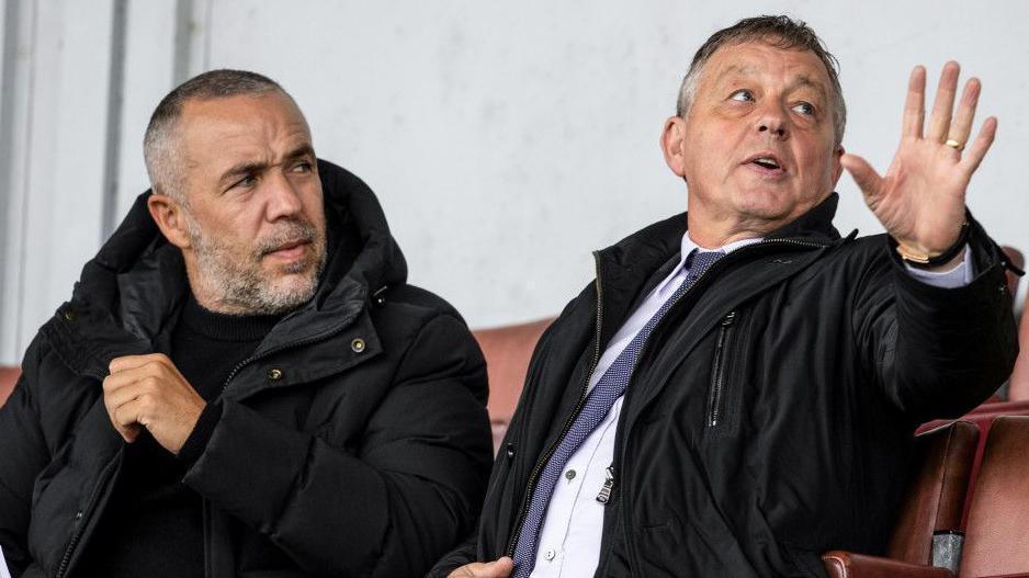 Dougie Imrie and Billy Davies