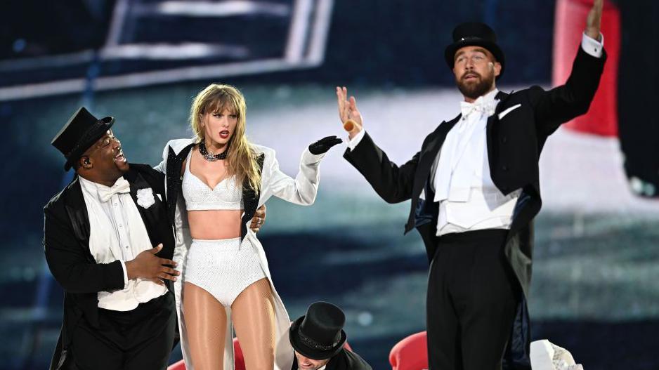 Taylor Swift and Travis Kelce