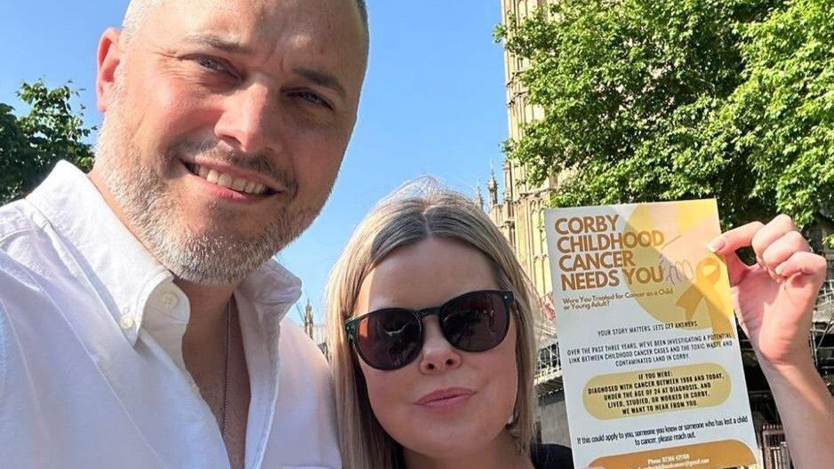 Parents Andy Hinde and Alison Gaffney are heading the Corby childhood cancer investigation.