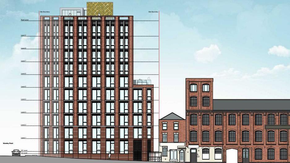 An illustration of what the development in Highgate could look like. Taken from document.