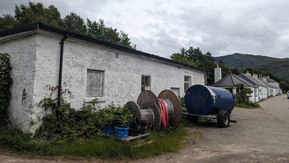 Old building in Inverie