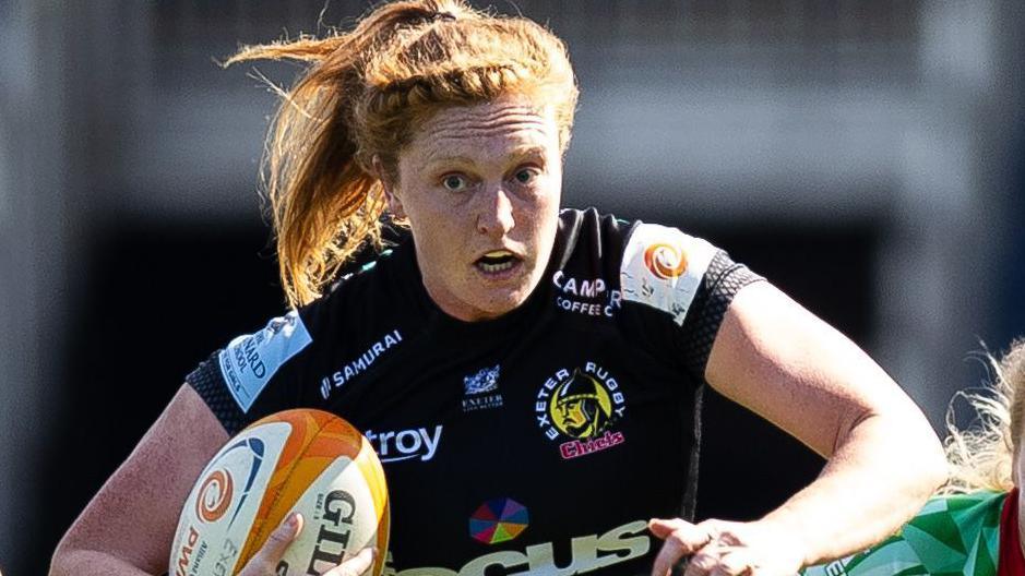 Harriet Millar-Mills in action for Exeter