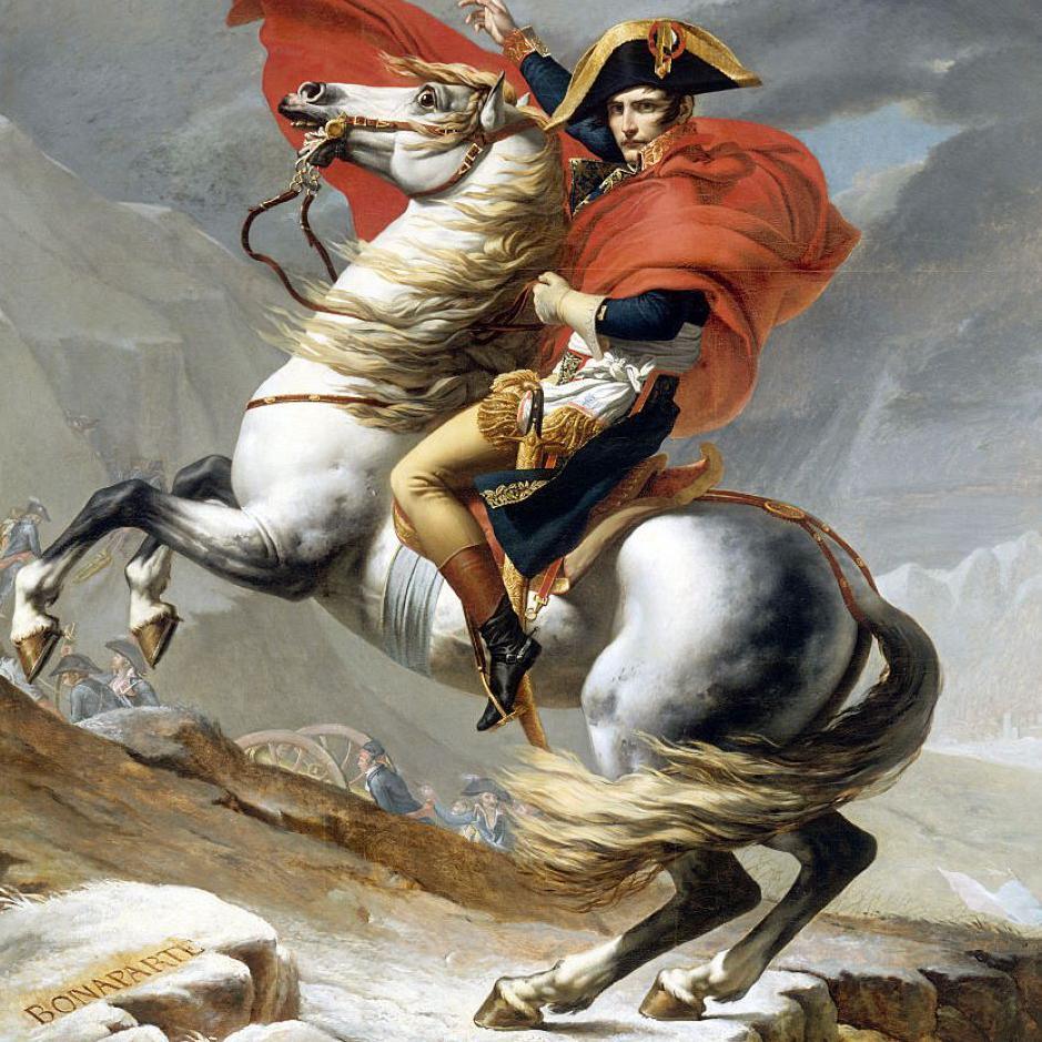 Painting of Napoleon