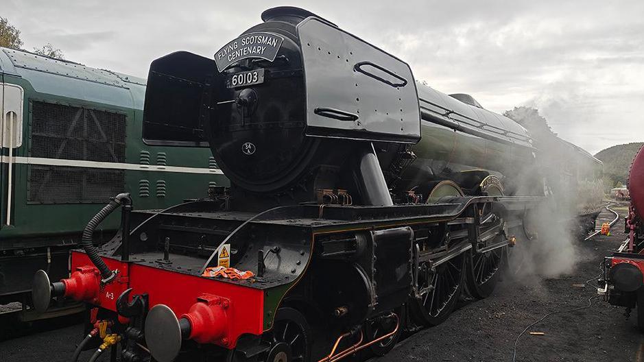 The Flying Scotsman steam locomotive