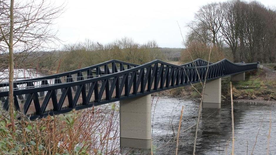 Artist impression of the new bridge