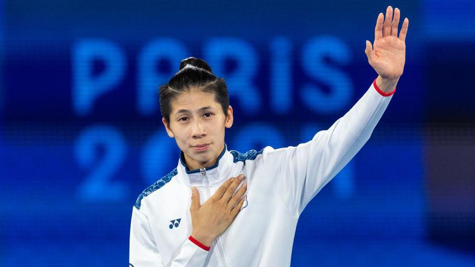 Gold medalist Yu Ting Lin 