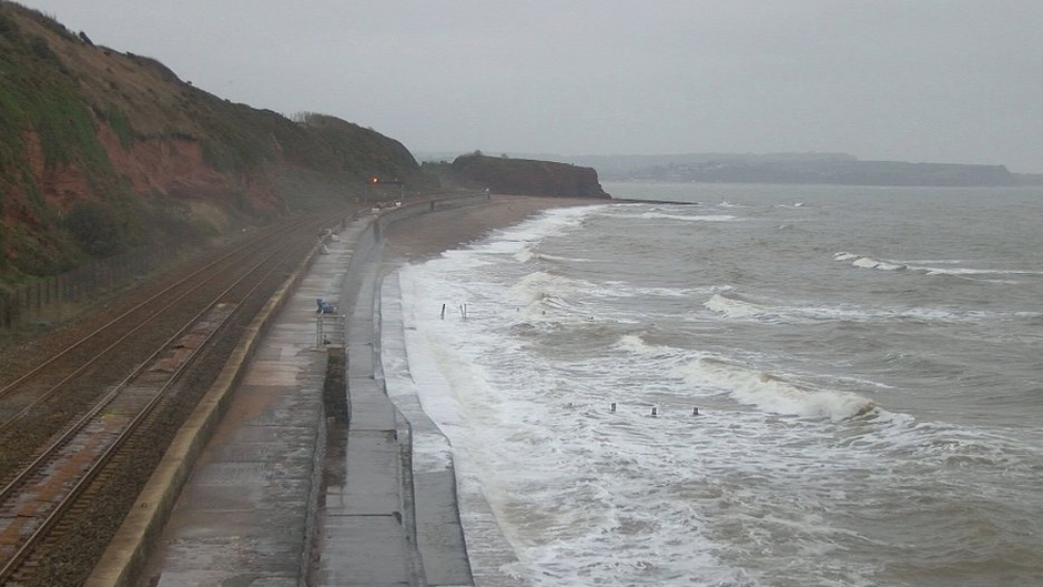 Dawlish sea wall