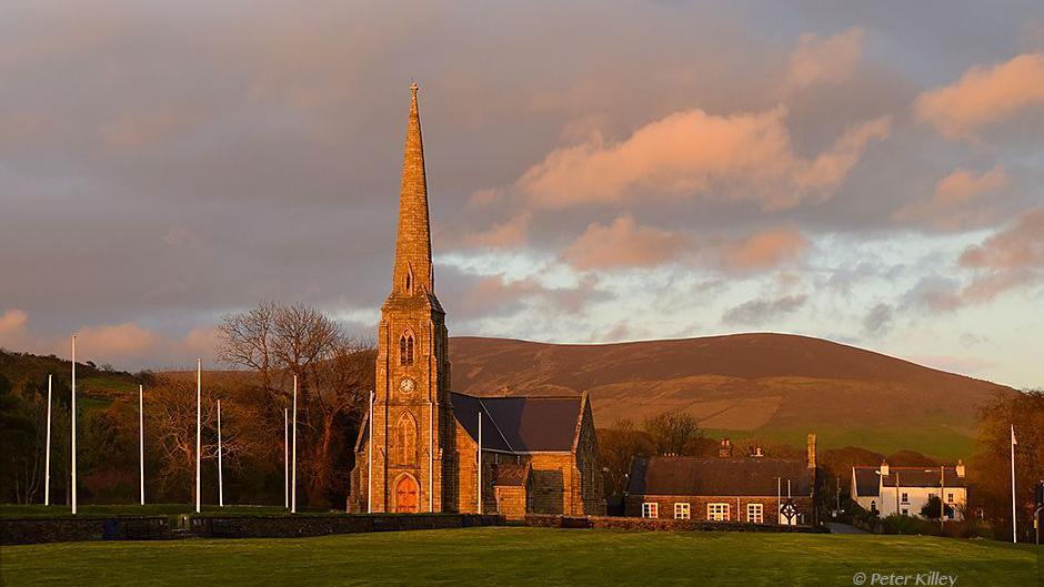 The Royal Chapel at St John's at sunset