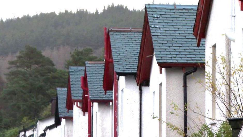 Terraced house on Raasay