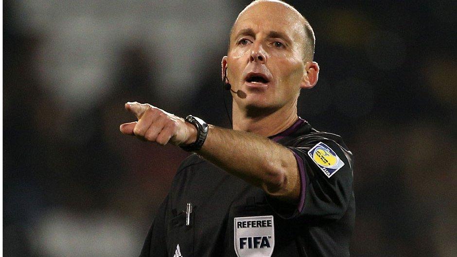 Referee Mike Dean