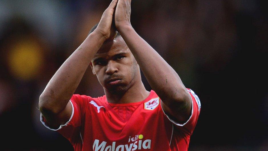 Fraizer Campbell of Cardiff City