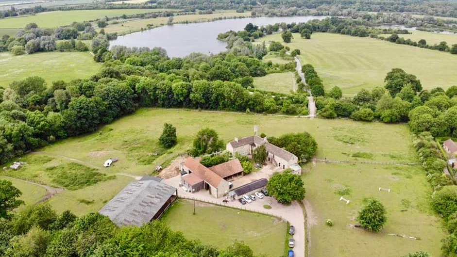 Lynch Farm, a former riding school on Wistow Way