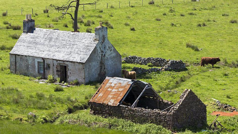 derelict farm near Applecross