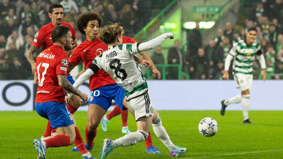 Celtic met Atletico Madrid in last season's competition