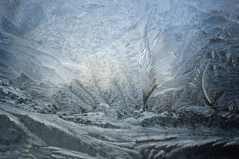 Frosted windscreen