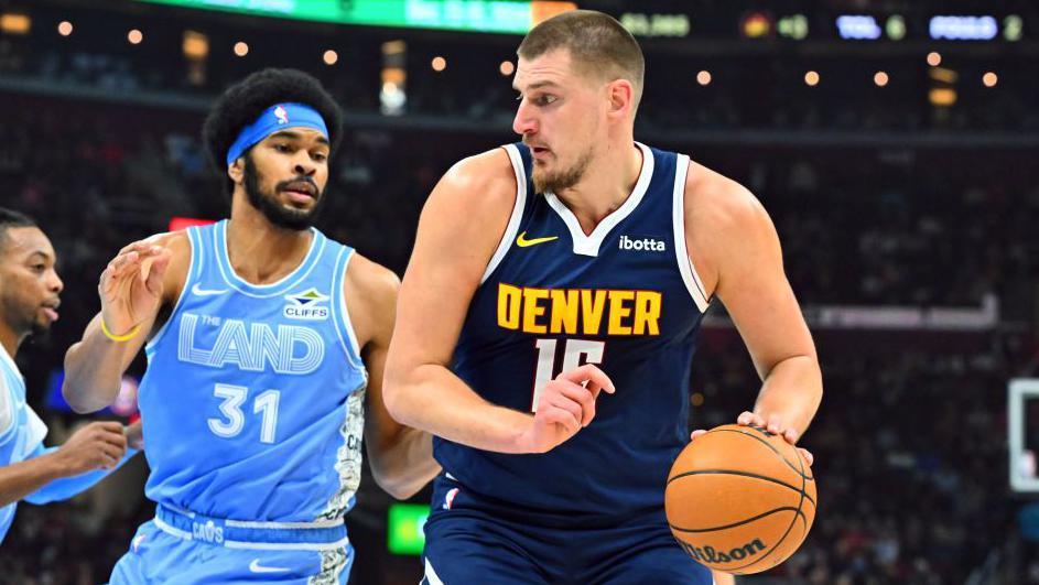 Nikola Jokic in action for the Denver Nuggets