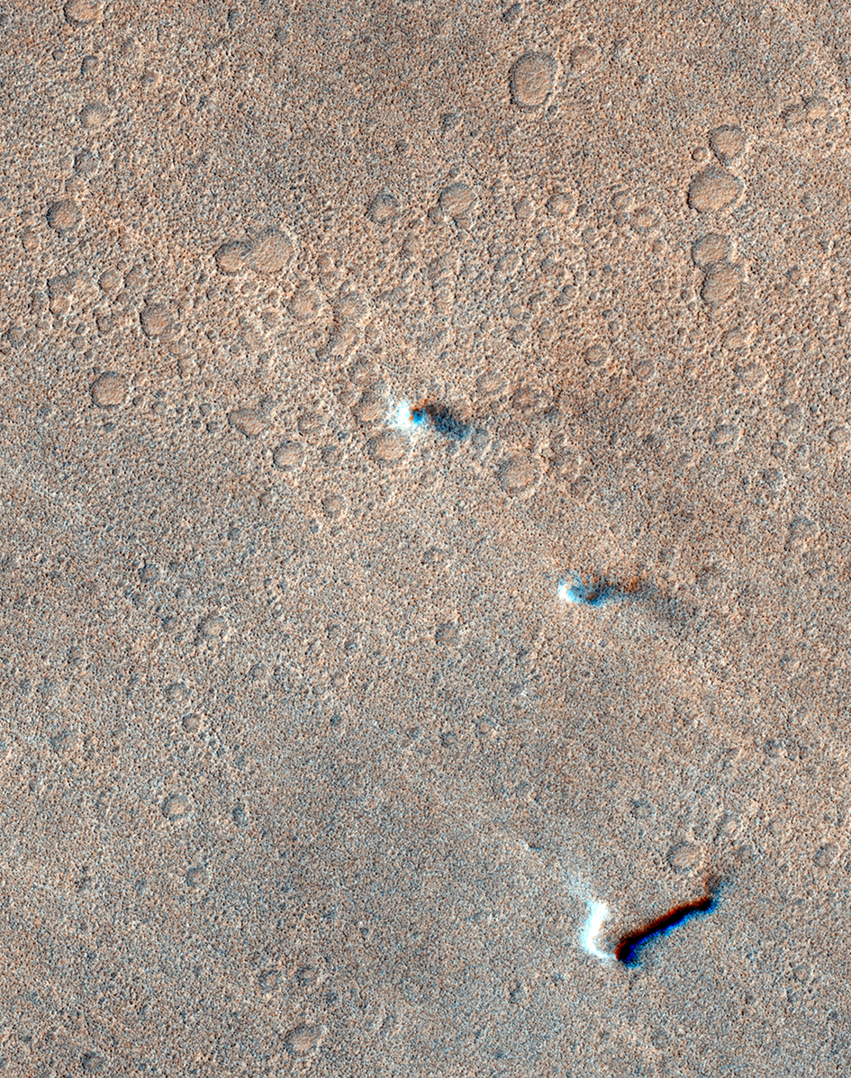Three dust devils