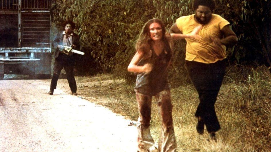 Scene from the Texas Chainsaw Massacre film