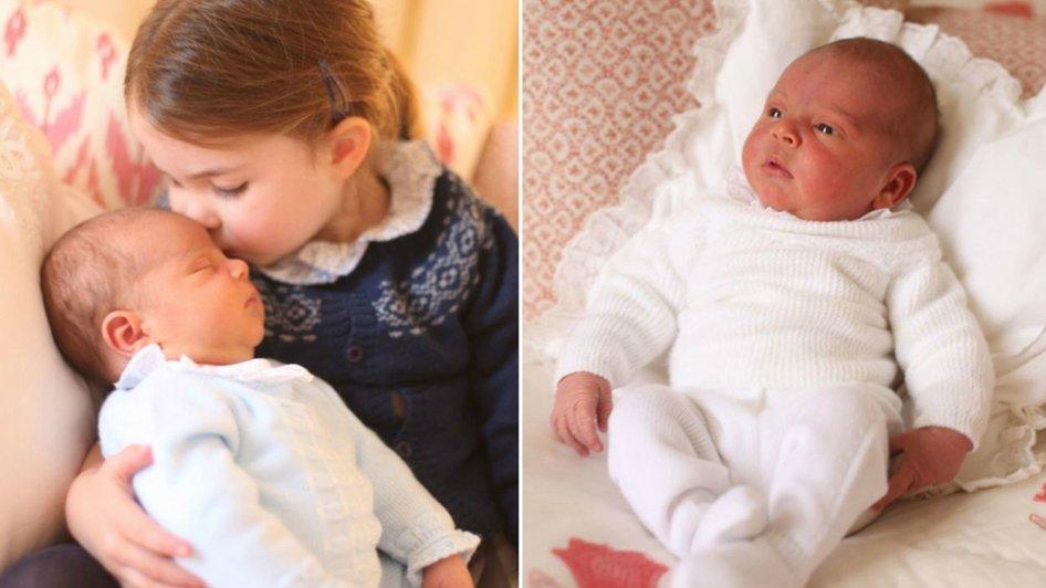 The Duchess of Cambridge's beautiful pictures of Princess Charlotte with her baby brother