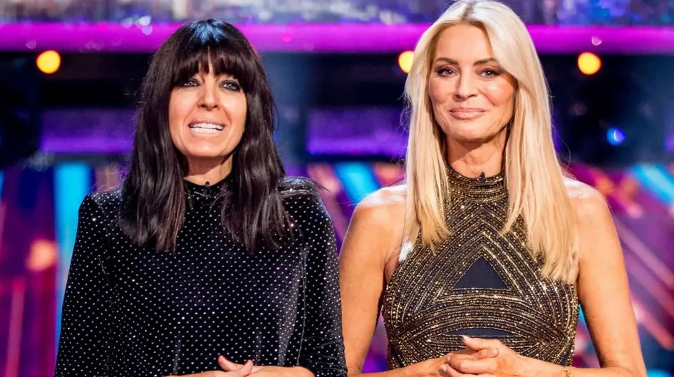 Claudia Winkleman and Tess Daly 