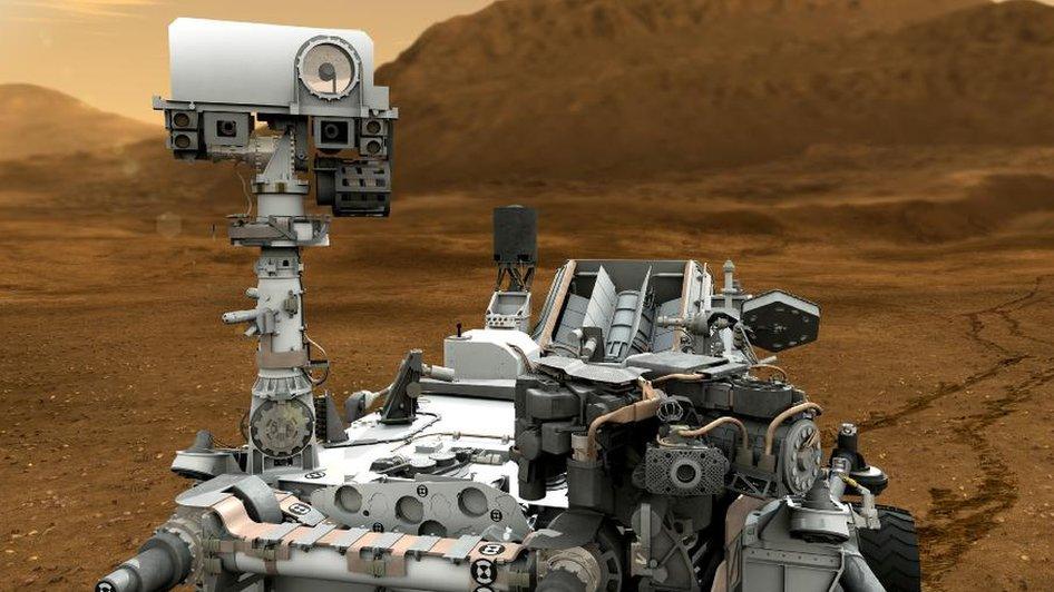 Curiosity rover