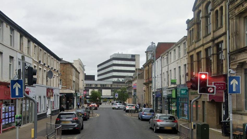 Manchester Road in Burnley