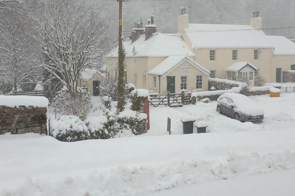 Snow at Berriedale