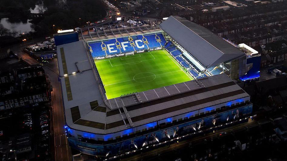 Aerial Goodison Park