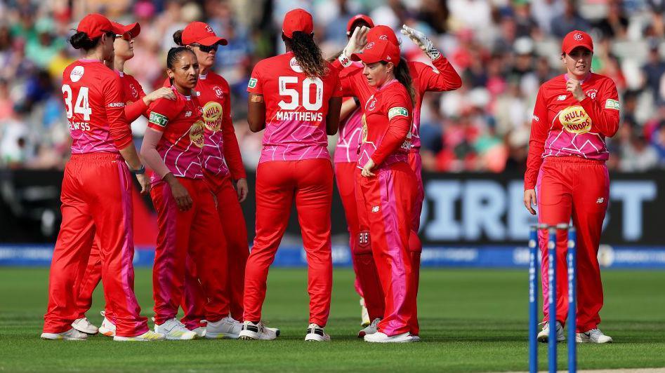 Welsh Fire's women in the 2024 Hundred final