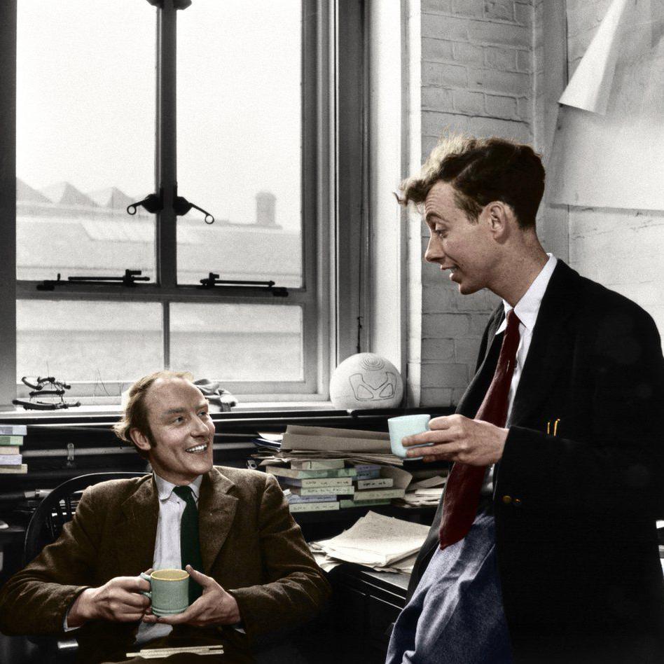 Francis Crick and James Watson