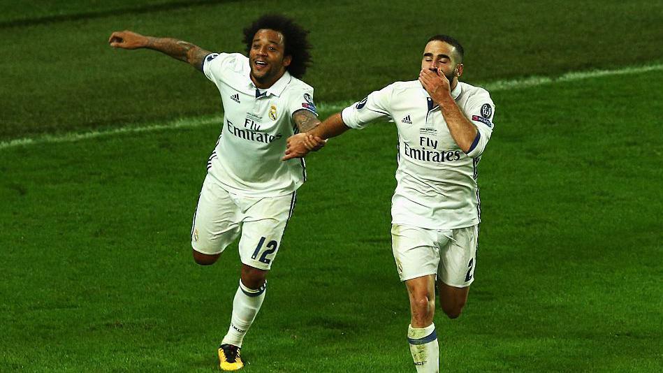 Marcelo and Dani Carvajal