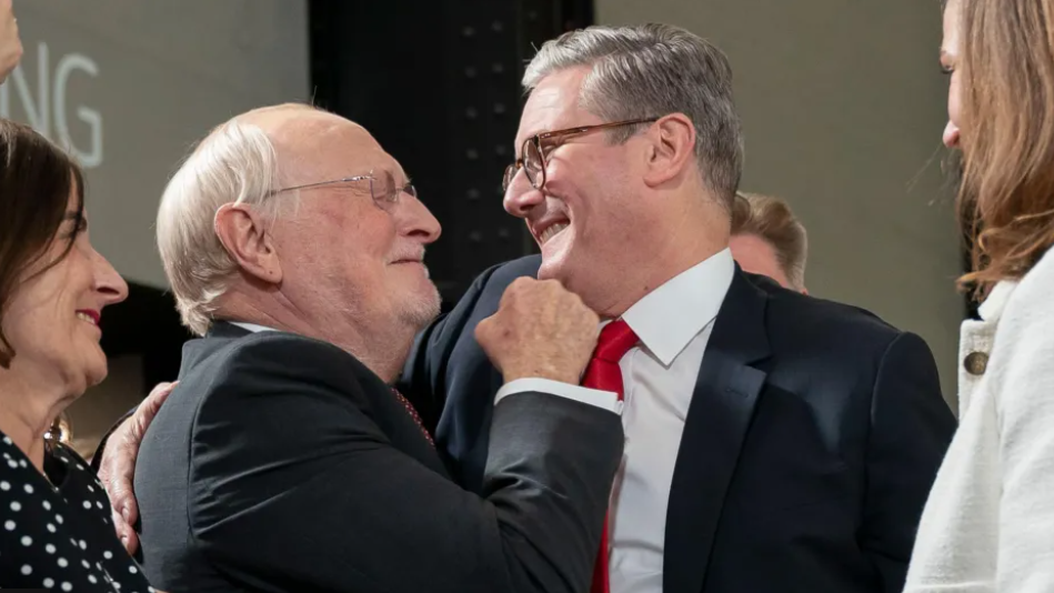 Neil Kinnock and Sir Keir Starmer