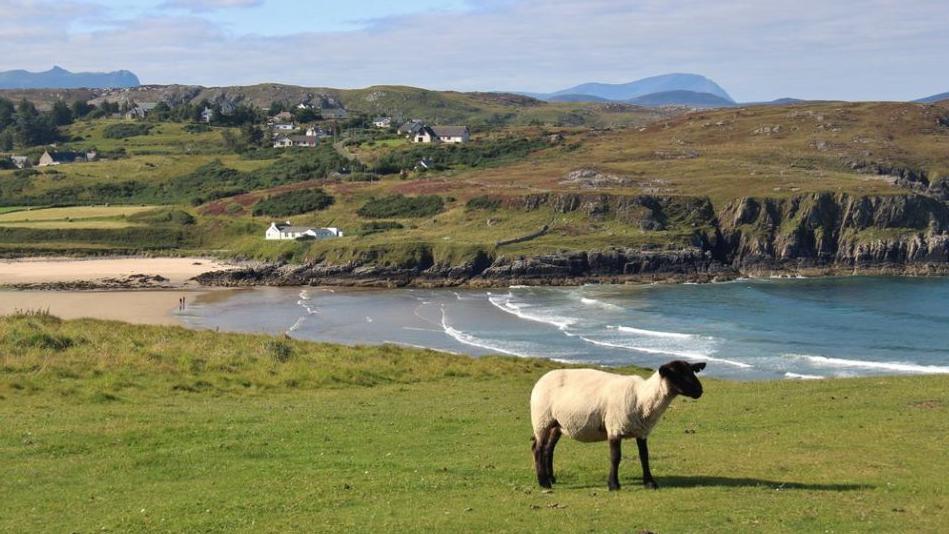 Farr Bay on the north Highland coast