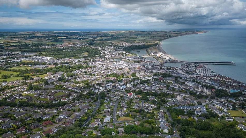 Ariel view of Ramsey  